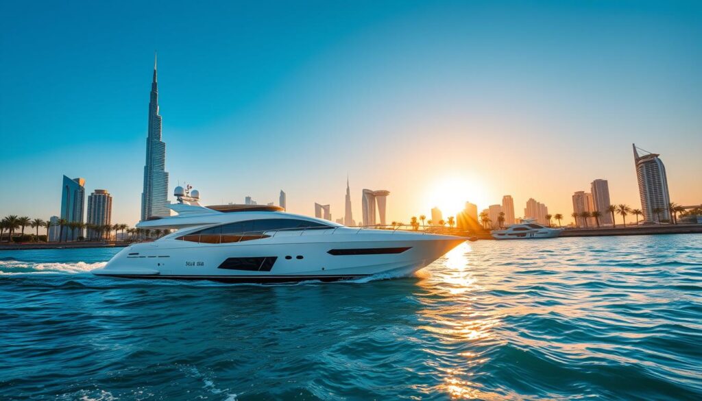 dubai charter boat