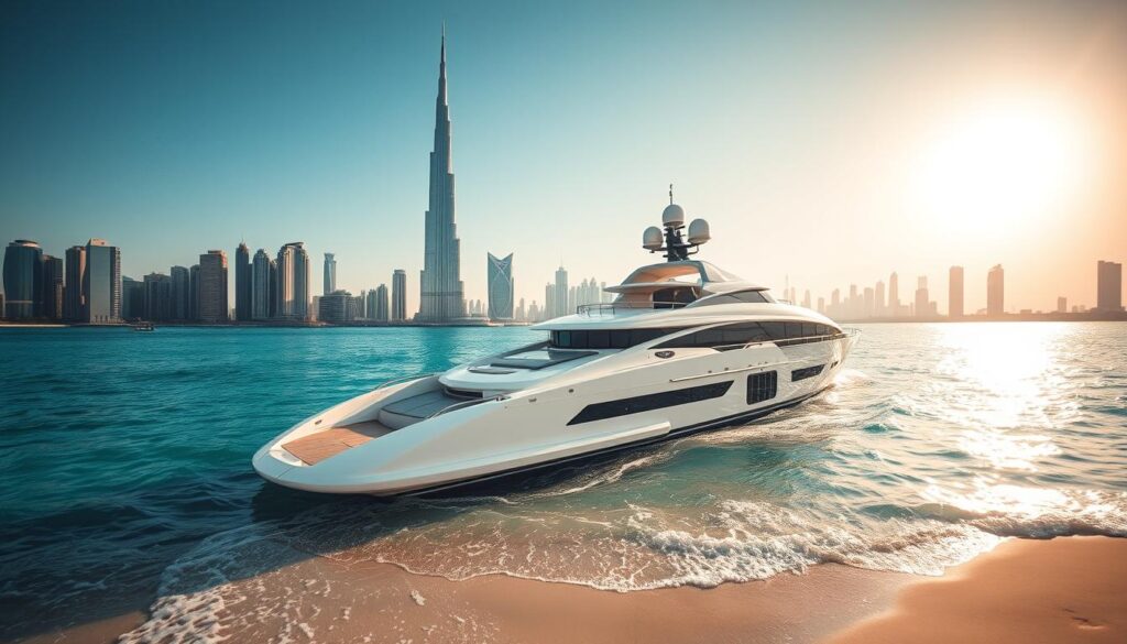 luxury yacht for rent in dubai