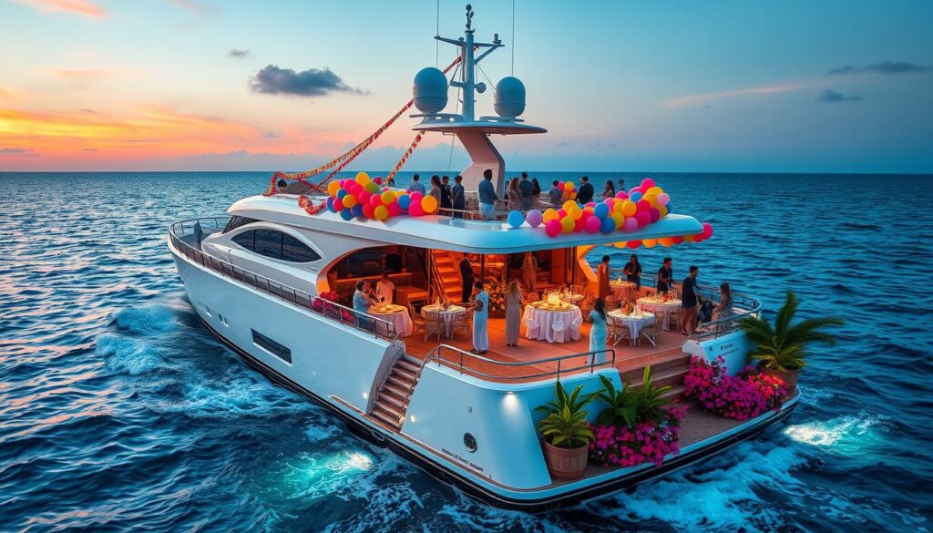 Yacht Birthday Party