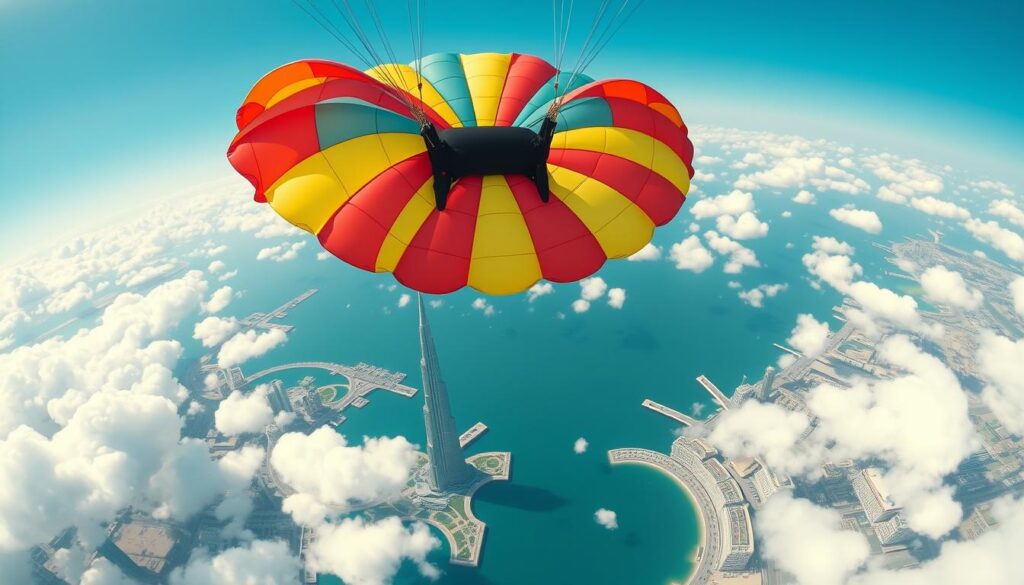 parachute jump dubai