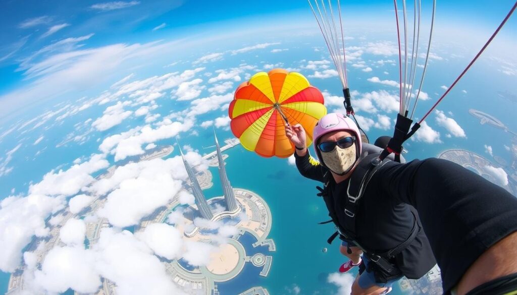 parachute jump dubai