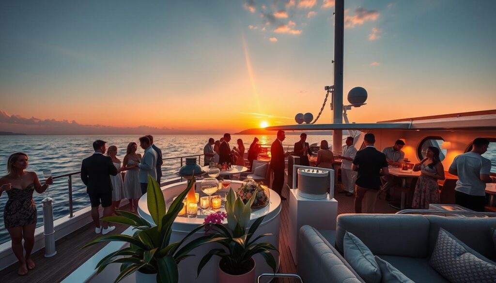 yacht party rental