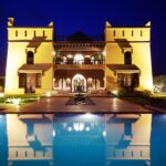 Marrakech villa with Atlas